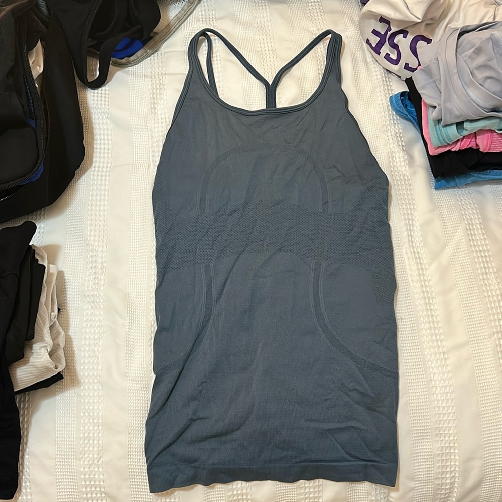 Lululemon swiftly tech tank top with strappy back